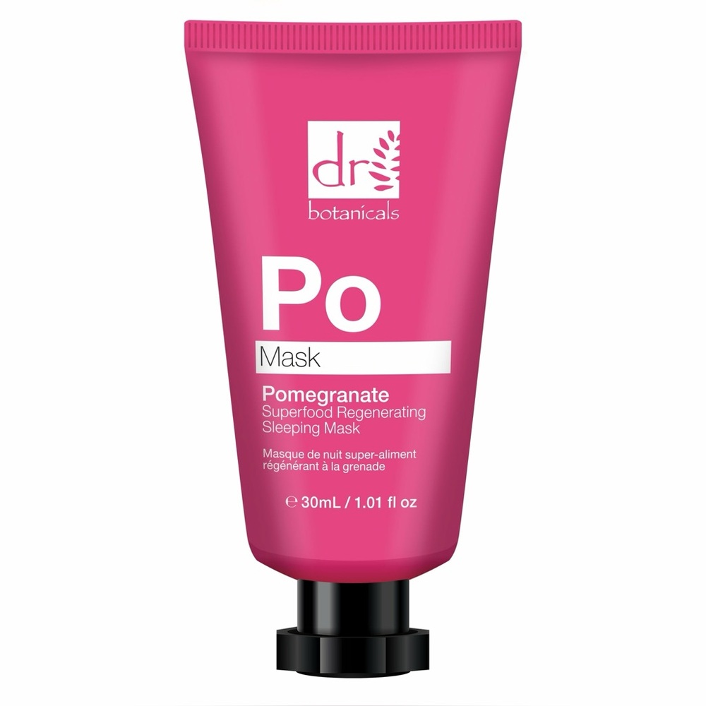 NEW Dr Botanicals Pomegranate Superfood Regenerating Sleeping Po Mask Mini Size